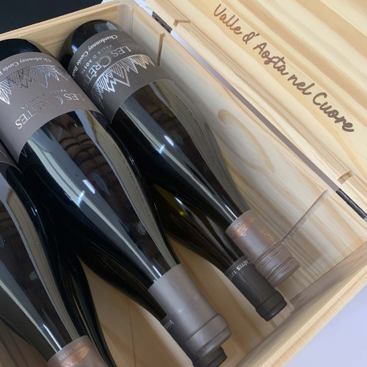 Les Cretes Chardonnay 2014 2016 2019 - Box da 6