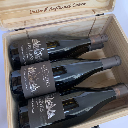 Les Cretes Chardonnay 2014 2016 2019 - Box da 6