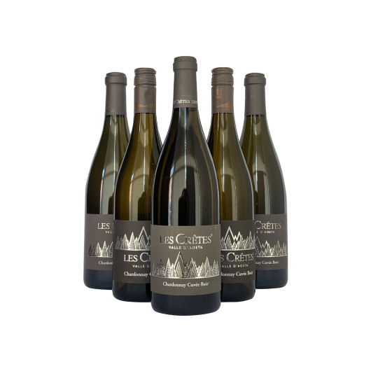 Les Cretes Chardonnay 2014 2016 2019 - Box da 6