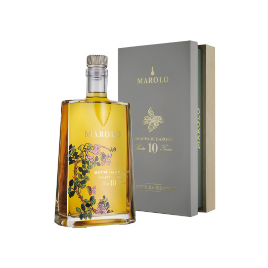 Marolo - Grappa di Barolo 10 anni in botte da Sherryon