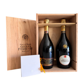 Giulio Ferrari - Riserva del Fondatore 2000 Cassa in Legno 2 bottiglie