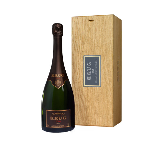 Krug - Krug 2000 Cellared at Krug unito 2020 Magnum con cassetta